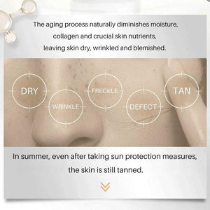 30ML Glutathione Whitening Freckles Serum Remove Dark Spots.