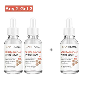 30ML Glutathione Whitening Freckles Serum Remove Dark Spots.