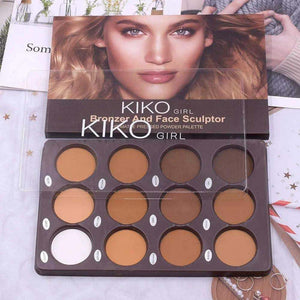 Contour Palette Powder Bronzer Professional Contouring Makeu.