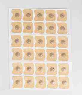 nasal breathing dilator sheet with individual units