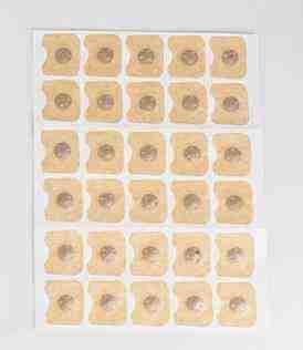 nasal breathing dilator sheet with individual units