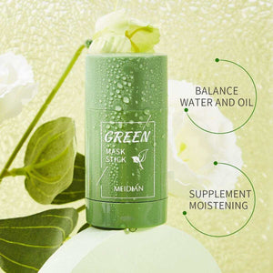 Green Tea Deep Cleansing Face Clean Mask stick for all skin types, detoxifies and tightens pores