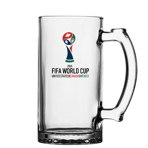 كوب زجاجي بتصميم FIFA World Cup 2026 المميز 500ml.