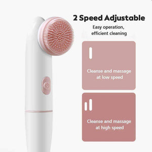 Electric Face Cleansing Brush For Facial Skin Care Wash Soni.