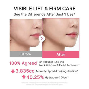 Cross-border TK Hot Item PDRN Collagen Neck Cream Neck Gua Sha Massage Cream with Volufiline 5%