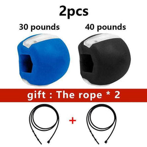 Food-grade Silica Gel Jaw Exercise Line Ball Muscle Trainin.