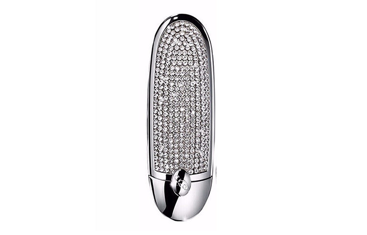 Guerlain New Mirror Lipstick Exquisite Gemstone Lipstick Shell Lightweight Magnificent Diamond Gold Magnificent Diamond White.