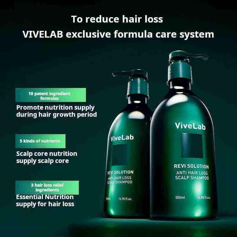 Vivelabشامبو لعلاج تساقط الشعر وتنقية الفروة من