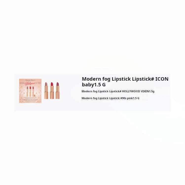 CT Modern Mist Lipstick Lipstick Makeup Set Easy to Apply Natural Complexion 1.5g*3