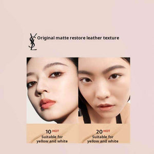 YSL Saint Laurent Limited Edition Leather Cushion Makeup Reflects Natural Luxury.