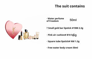 YSL Libre Luxury Perfume and Makeup Heart-Shaped Beauty Gift Set.