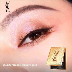 YSL Saint Laurent Limited Edition Quad Eyeshadow Palette Gift Set - Easy to apply, gives a healthy complexion, and doesn't flake. A birthday or New Year's gift for your girlfriend.
