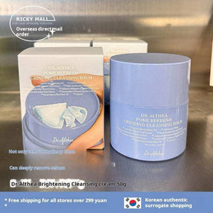 Dr. Althea Pore Refresh Grinding Cleansing Balm for deep sebum removal and gentle exfoliation