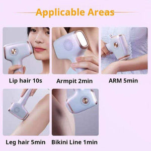 Hair removal instrument, freezing point beauty salon, home laser, whole body private parts shaving, men and women, non-permanent medical special equipment