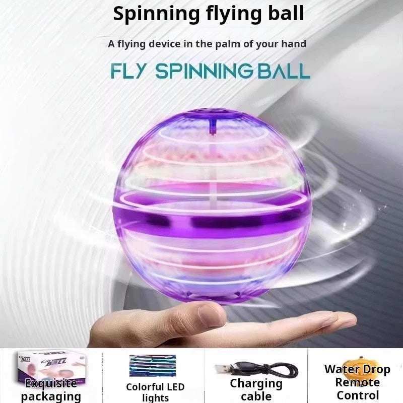 Spinning Flying Ball - LED Boomerang Orb with Remote Control.