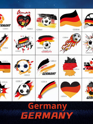 تاتو مؤقت World Cup بتصاميم منتخبات متنوعة وعالية الجودة.