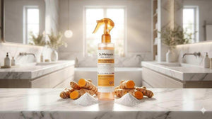 Dr.Melaxin Kojic Acid Turmeric Exfoliating Spray for Brightening Skin.