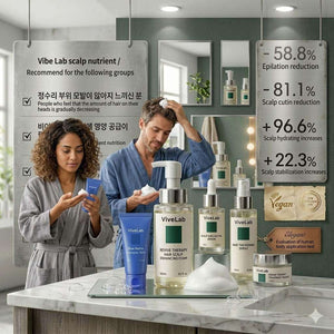 ViveLab Revive Therapy Hair Scalp Enhancing Foam for anti-hair loss treatment with microbubble technology and hydration