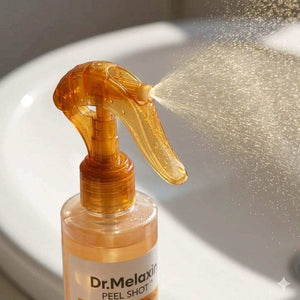 Dr.Melaxin Kojic Acid Turmeric Exfoliating Spray for Brightening Skin.