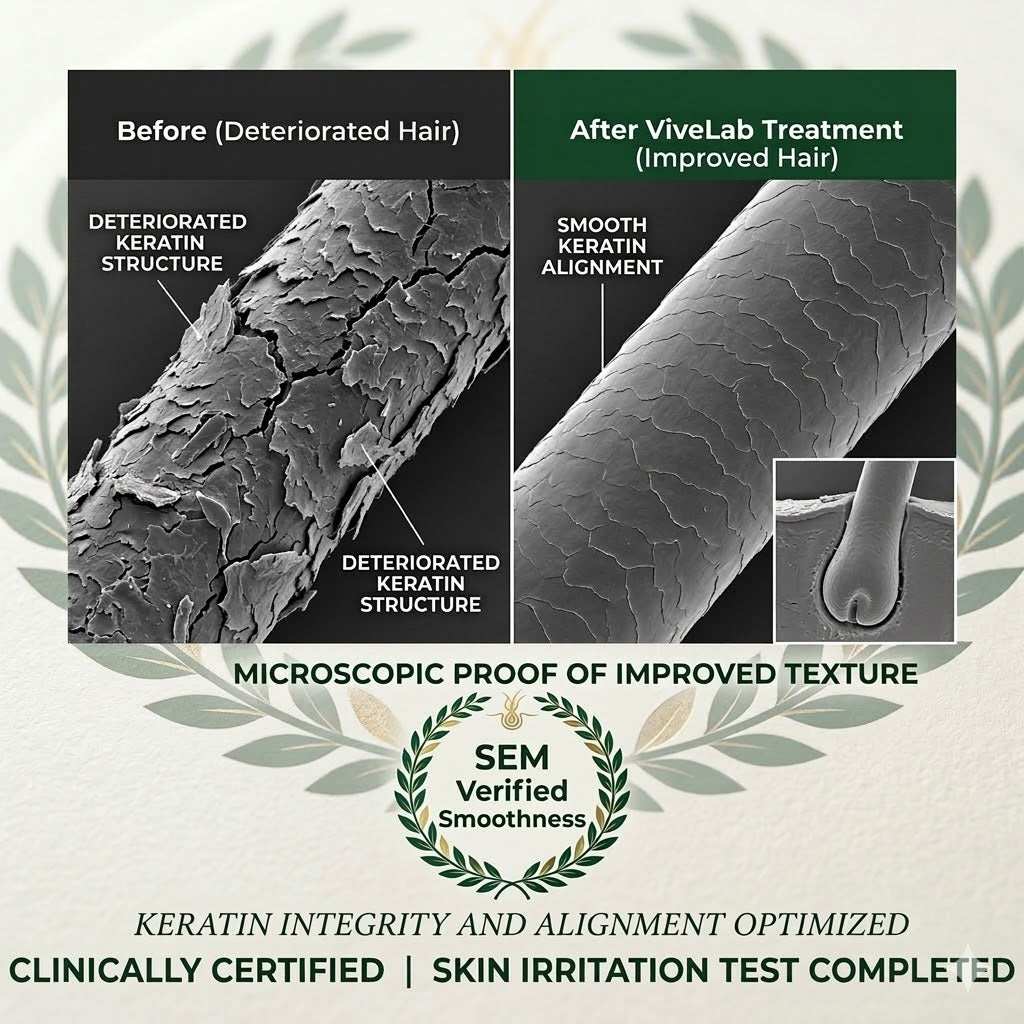 ViveLab Scalp Care protein treatment for hair loss, smoothing and nourishing the scalp