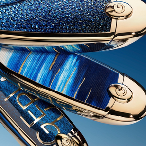 Guerlain Blue Star Lipstick Shell Portable