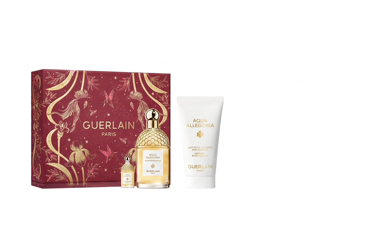 مواصفات محتويات مجموعة عطر غيرلان Citrus Basil للكريسماس 2025