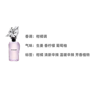 LOUIS VUITTON Symphony Perfume Fruity Eupuncture EDP 100ml.