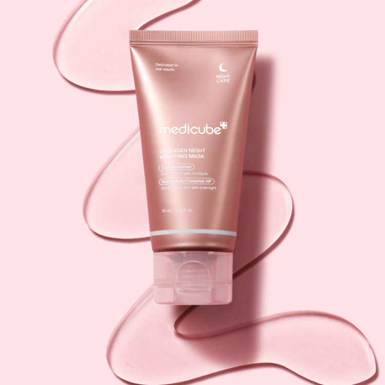 Medicube Night Wrap Mask Soothing and Moisturizing for Various Skin Types, 75ml
