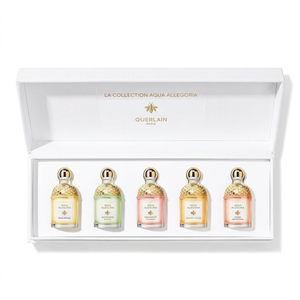 صورة مواصفات مجموعة عطور غيرلان Aqua Allegoria من 5 قطع