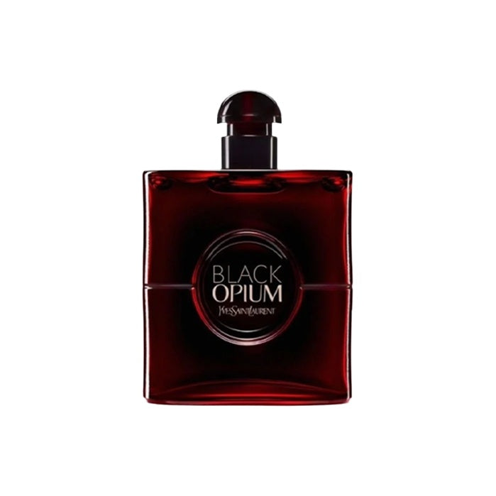 قارورة العطر النسائي باللون الأحمر الداكن
