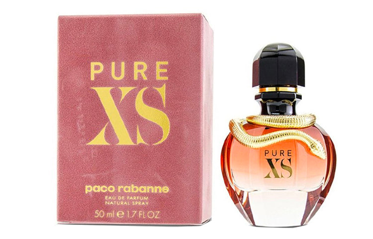 Paco Rabanne Pure XS Women's Perfume Floral and Fruity Amber Eau de Fragrance 30ml 50ml 80ml.