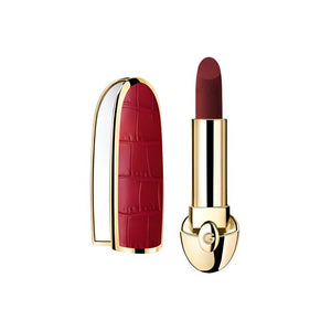 Guerlain Crimson Crocodile Pattern Gemstone Lipstick Lipstick Silky Creamy Matte Lightweight, Long-Lasting, Easy to Apply, Premium Look, 3.5g.
