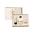 YSL Saint Laurent Summer Delight Fragrance Set - Limited Edition Floral Eau de Toilette (EDT) 50ml (Mandarin Orange Blossom) + 5g Pink Leather Sample + 50ml Body Lotion