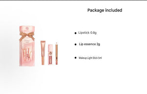Charlotte Tilbury Pillow Talk Lip and Cheek Trio Makeup Gift Set