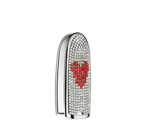 Guerlain Exquisite Gemstone Lipstick Shell (2021 Valentine's Day Limited Edition).