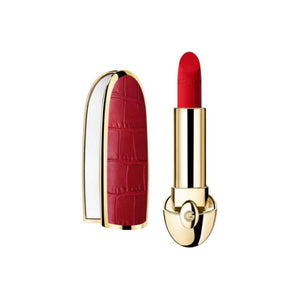 Guerlain Crimson Crocodile Pattern Gemstone Lipstick Lipstick Silky Creamy Matte Lightweight, Long-Lasting, Easy to Apply, Premium Look, 3.5g.