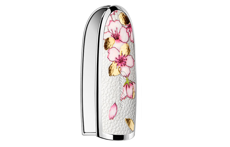Guerlain Limited Edition Gilded Pink Cherry Lipstick Shell.