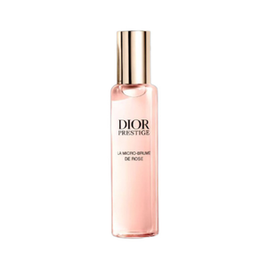 مرطب ديور للوجه Floral Essence، عبوة بخاخ وردية بغطاء ذهبي من الأمام