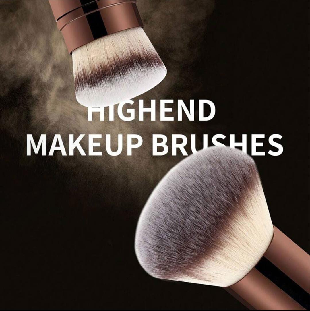 Yi Silong 20 full aluminum coffee brown series makeup pack brush