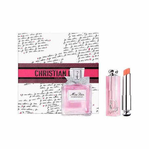 Dior Addict Lip Glow & Miss Dior Fragrance Set Limited Edition Eau de Toilette.