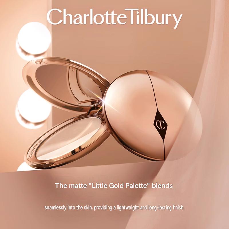 CT Powder Compact Small Sample Small Gold Plate Powder Makeup Trial Pack Natural Skin Tone Correction 0.8g