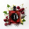 عطر سان لوران Black Opium Scarlet بنفحات الكرز وزهر البرتقال
