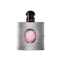 عطر سان لوران Black Opium Silver Edition بعبوة فضية لامعة مع ملصق وردي
