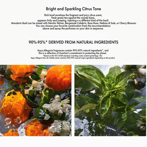 عطر غيرلان Citrus Basil مع الزهور والمكونات