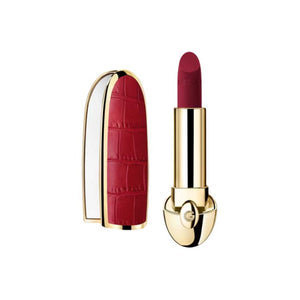 Guerlain Crimson Crocodile Pattern Gemstone Lipstick Lipstick Silky Creamy Matte Lightweight, Long-Lasting, Easy to Apply, Premium Look, 3.5g.