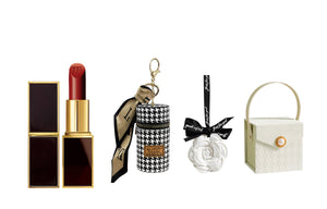 YSL Saint Laurent Embossed Square Tube Sample Set Lipstick Perfume Aroma Gift Box Fine Sparkle Natural Experience Pack 1.3g Cosmetics