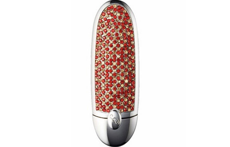 Guerlain 2020 Christmas Mixed Diamond Red Diamond Limited Edition Gemstone Lipstick Shell Portable.