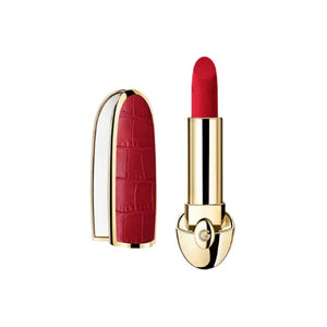 Guerlain Crimson Crocodile Pattern Gemstone Lipstick Lipstick Silky Creamy Matte Lightweight, Long-Lasting, Easy to Apply, Premium Look, 3.5g.