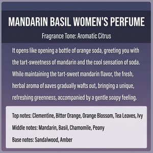 وصف نوتات عطر غيرلان Citrus Basil