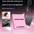 Ooolala Meijia light solid uv jelly glue nail sticker for wearing nails special jelly glue giant viscose solid glue